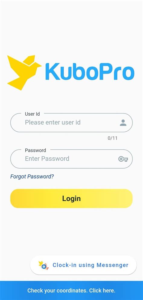 kubopro login